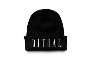 Edition Embroidered Beanie Black
