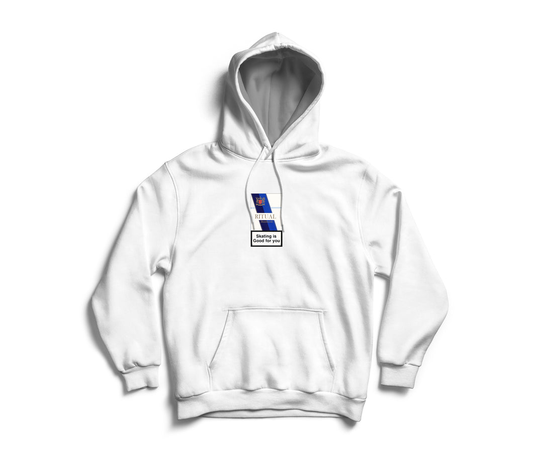 Classic Royal Hoodie - White